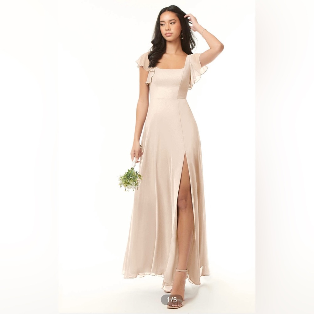 Azazie Dress Champagne